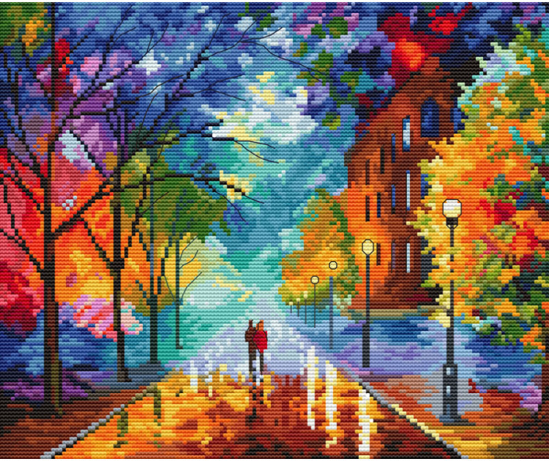 Набор для вышивания «Прохладная свежесть» | Белоснежка