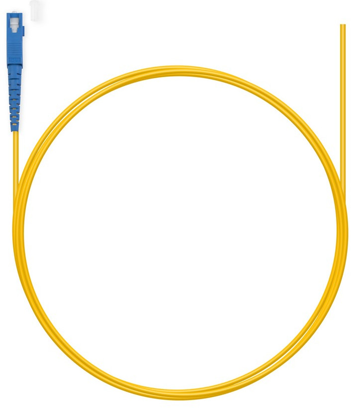 Пигтейл оптический SC/UPC SM 9/125 | Алматинский Завод Оптоволоконной Продукции