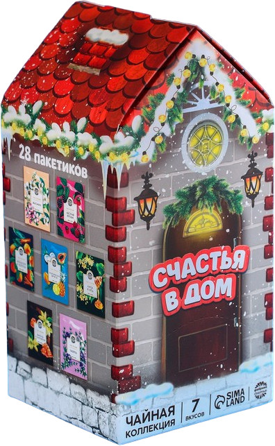 Набор чая «Счастья в дом» | С Новым годом! | Фабрика счастья