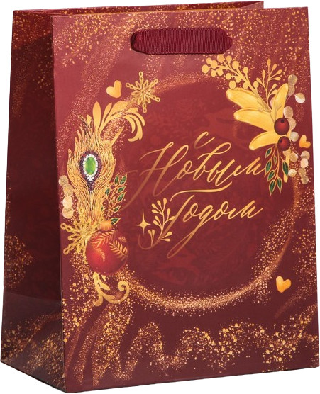 Пакет ламинированный «Сказка» | Красная классика | Дарите Счастье