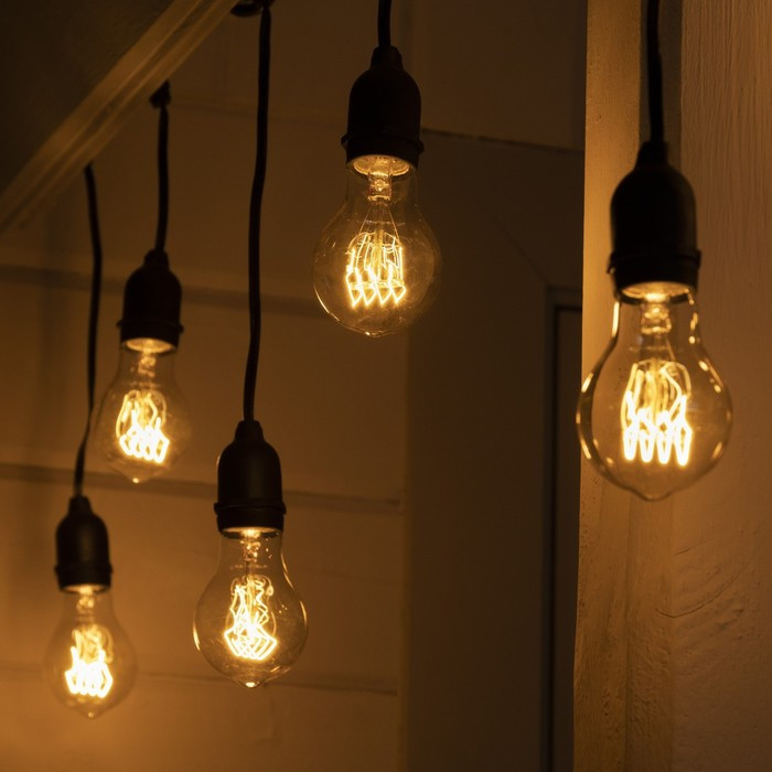 Гирлянда с темной нитью «Ретро белт-лайт» | SPEC | Luazon Lighting