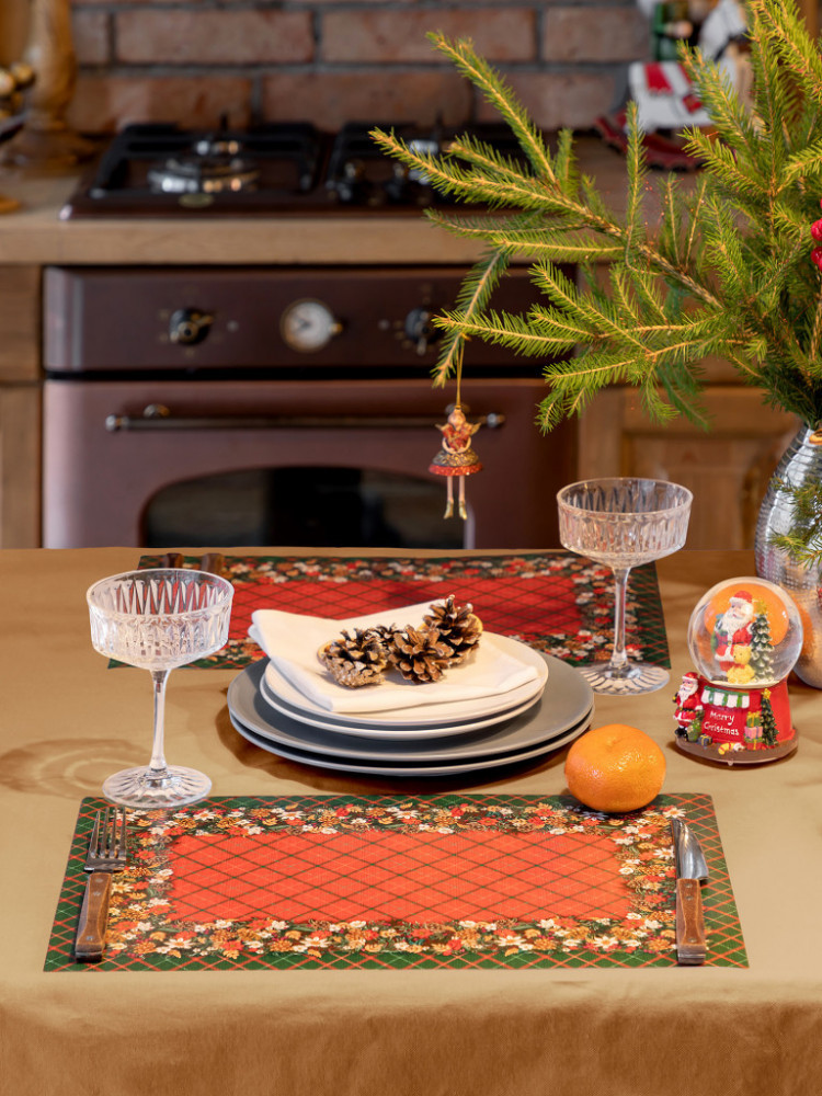 Комплект плейсматов | Рождественские встречи | Mia Cara