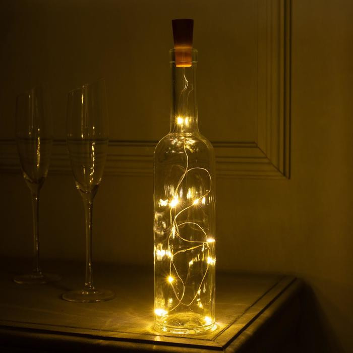 Гирлянда-нить «Роса с пробкой» | Decor | Luazon Lighting