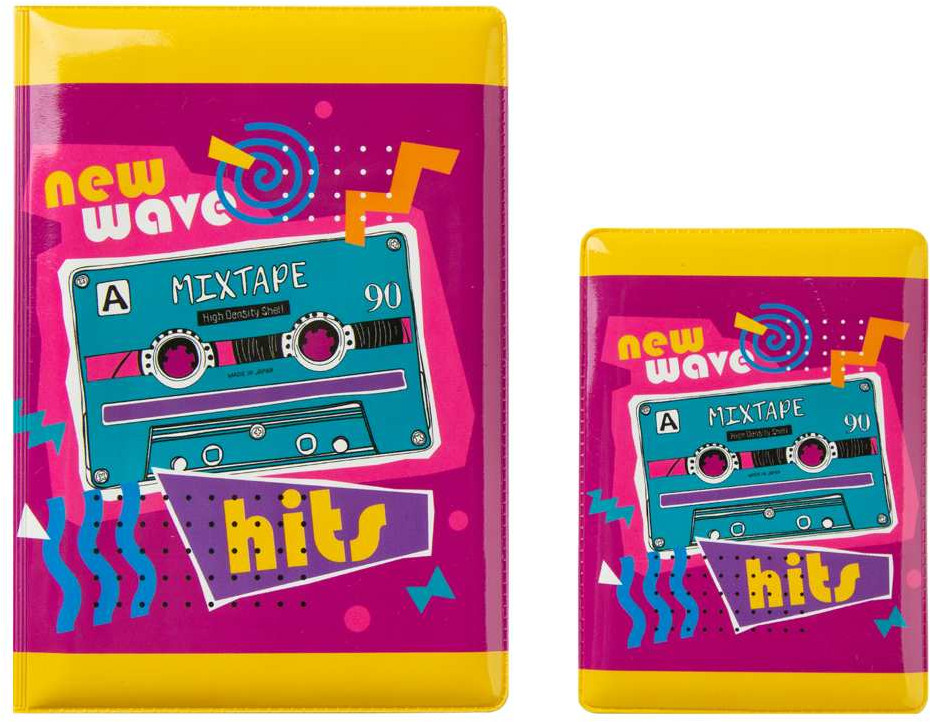 Набор обложек для паспорта и карты «Назад в 90-е» | Феникс Презент