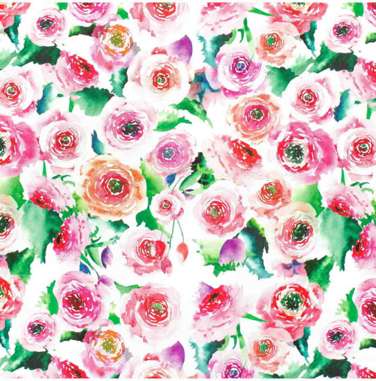 Бумага упаковочная «Весенние цветы»