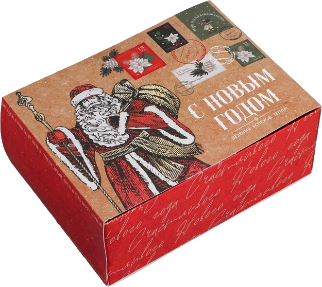 Коробка сборная | Новогодняя почта | Дарите Счастье