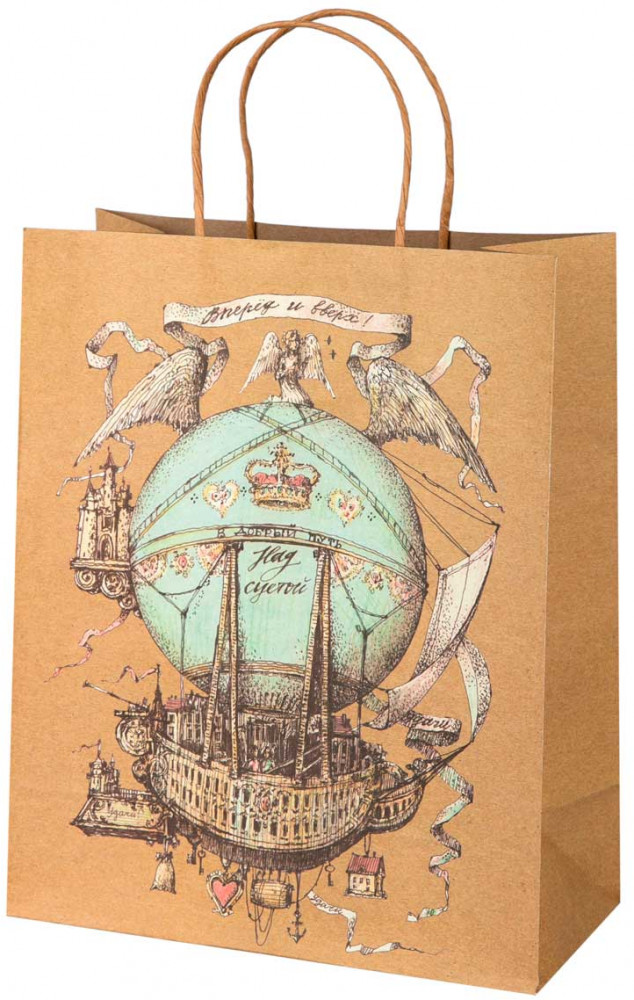 Пакет бумажный «Дирижабль» | Magic Pack