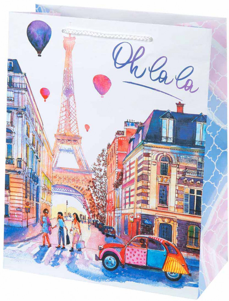 Пакет бумажный «Париж» | Magic Pack