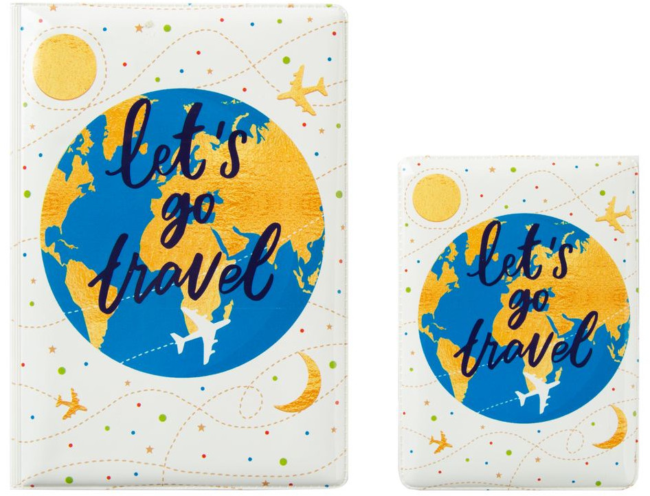 Набор обложек для паспорта и карты «Глобус» | Феникс Презент