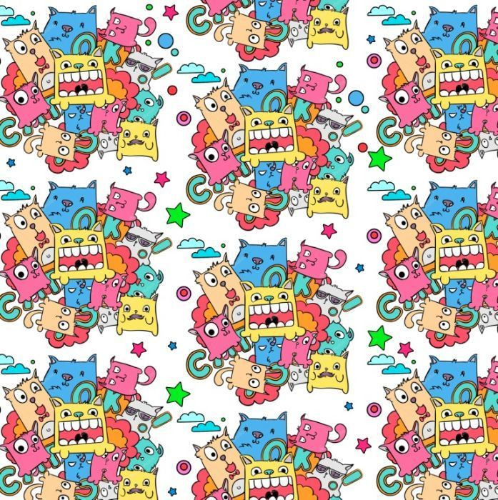 Бумага упаковочная «Зубастик» | Феникс Презент