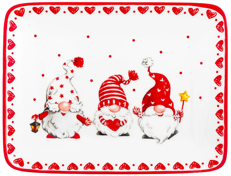 Блюдо «Веселые гномики» | Веселые гномики | Elan Gallery