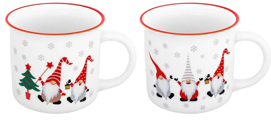 Набор кружек «Весёлые гномики» | Гномики | Elan Gallery