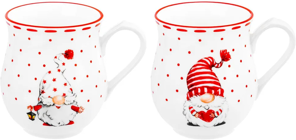 Набор кружек «Весёлые гномики» | Веселые гномики | Elan Gallery