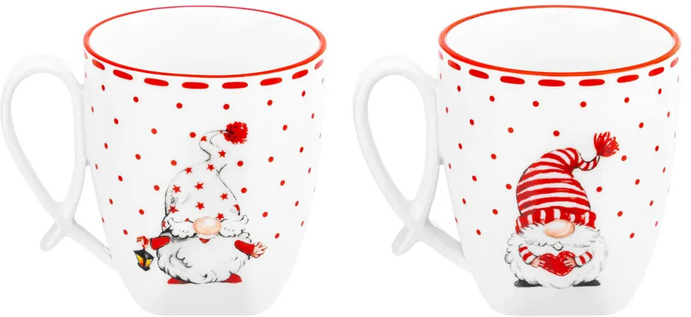 Набор кружек «Весёлые гномики» | Веселые гномики | Elan Gallery