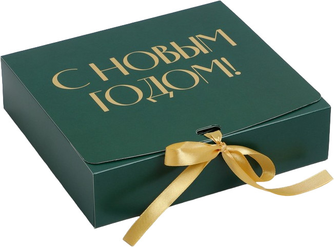 Коробка подарочная «С Новым годом» | New Year Basic | Дарите Счастье