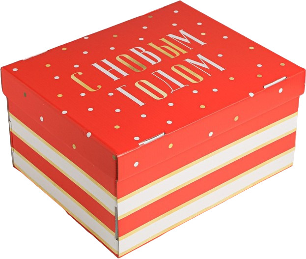 Коробка складная «Новогодний» | С Новым годом! | Дарите Счастье