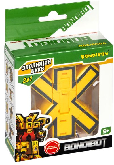 Трансформер «Буква Ж» | Bondibot | Bondibon