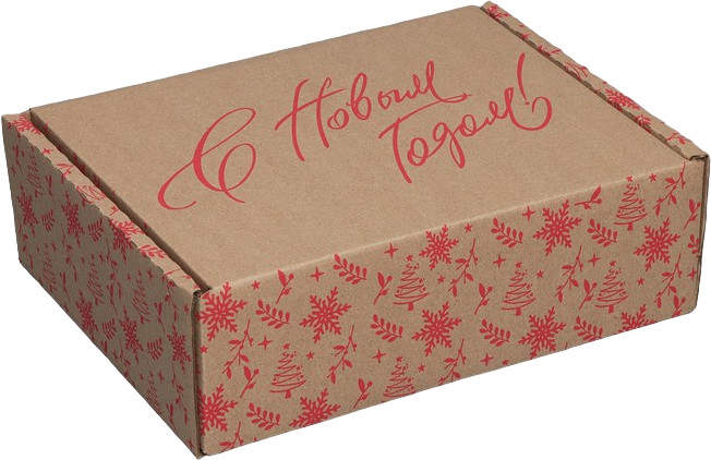 Коробка складная «С Новым годом» | С Новым годом! | Дарите Счастье