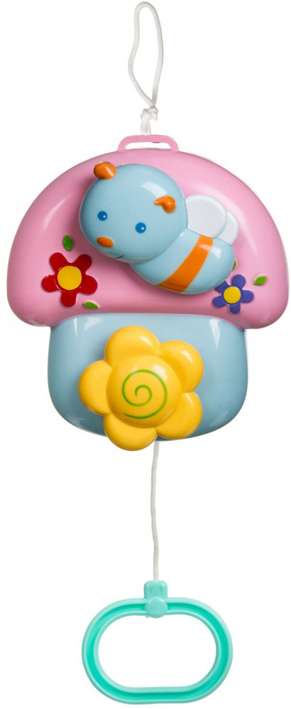 Подвеска музыкальная «Пчелка на грибочке» | Baby You | Bondibon
