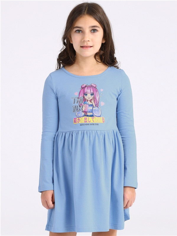 Платье для девочек | Променад | Апрель