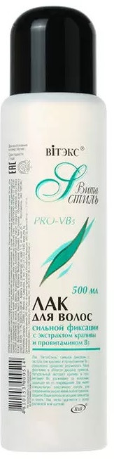 Лак для волос сильной фиксации с крапивой «Вита стиль» | Вiтэкс