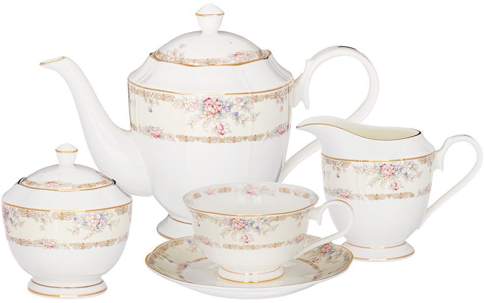 Сервиз чайный | Цветочная аллея | Lefard