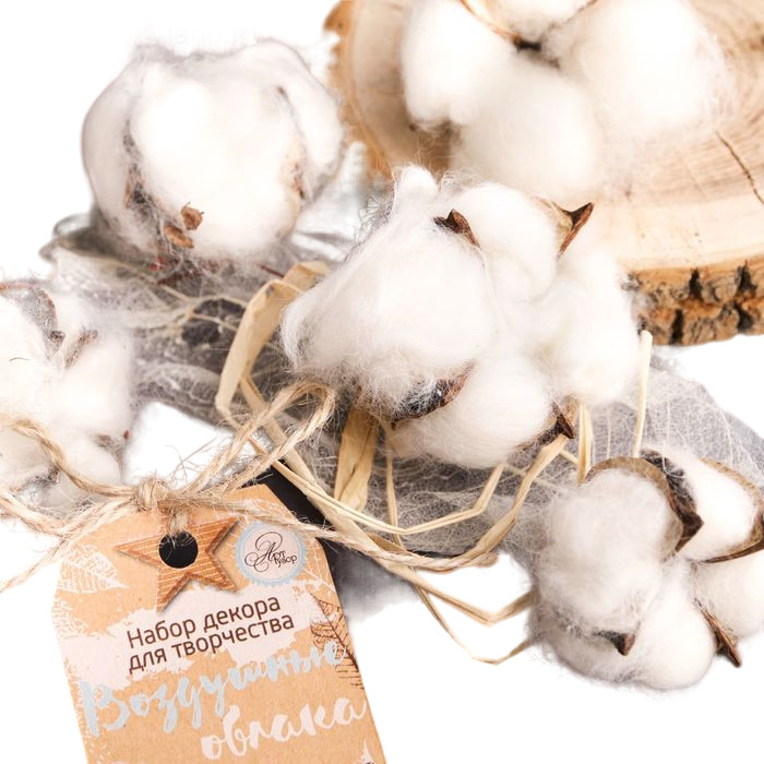 Набор декора природного «Воздушные облака» | Art uzor design | Арт Узор