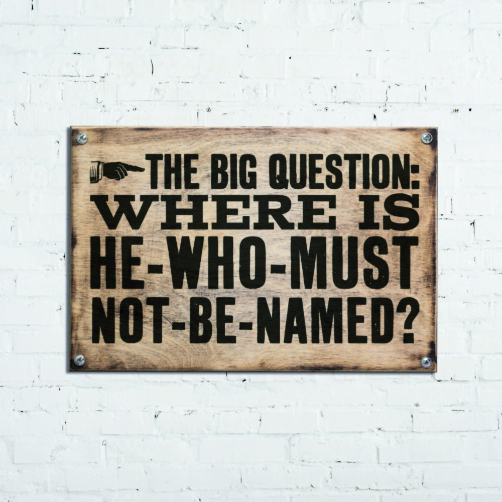 Постер «The big question» | Гарри Поттер | Sihir Dukkani