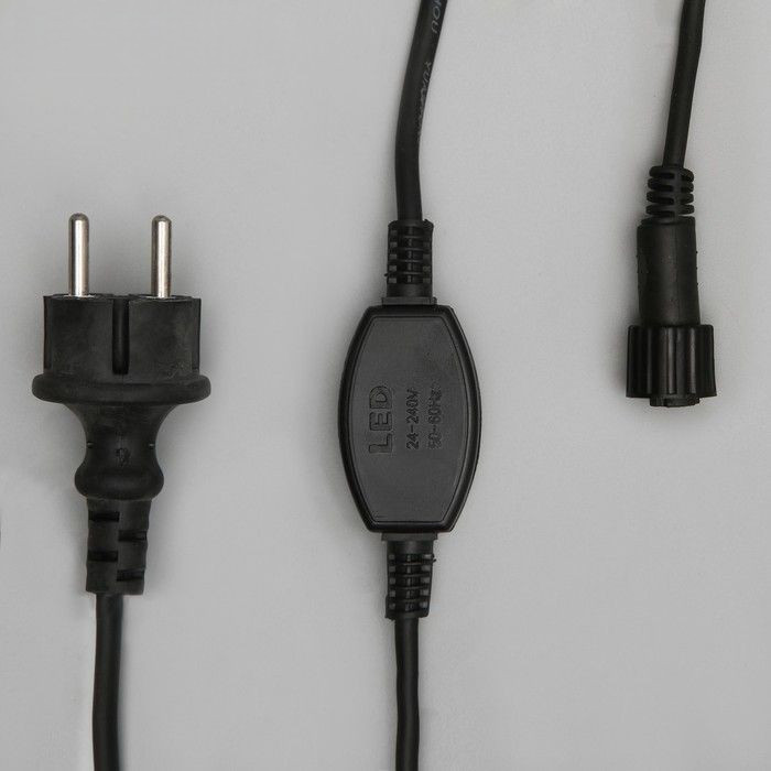 Шнур питания для гирлянд «Бахрома» | PRO | Luazon Lighting