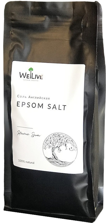 Соль для ванн английская «Epsom» | WeLive