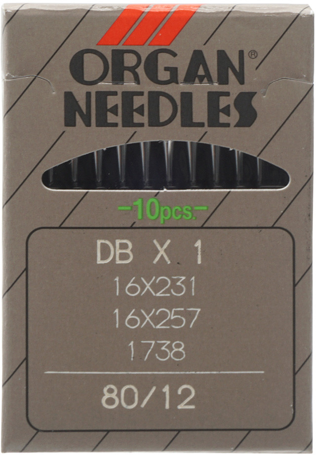 Набор игл машинных №80 | Organ Needles
