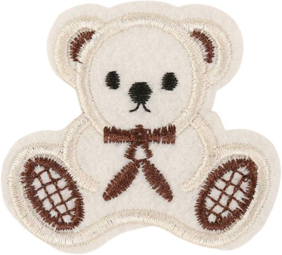 Термоаппликация «Мишка с бантиком» | Арт Узор