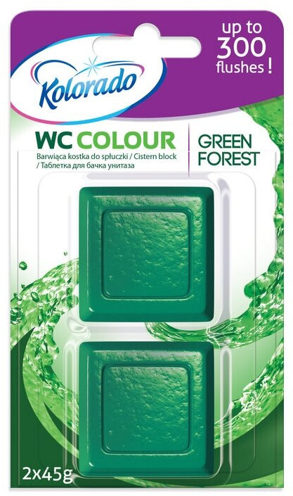 Таблетки для сливного бачка «Green Forest» | Kolorado