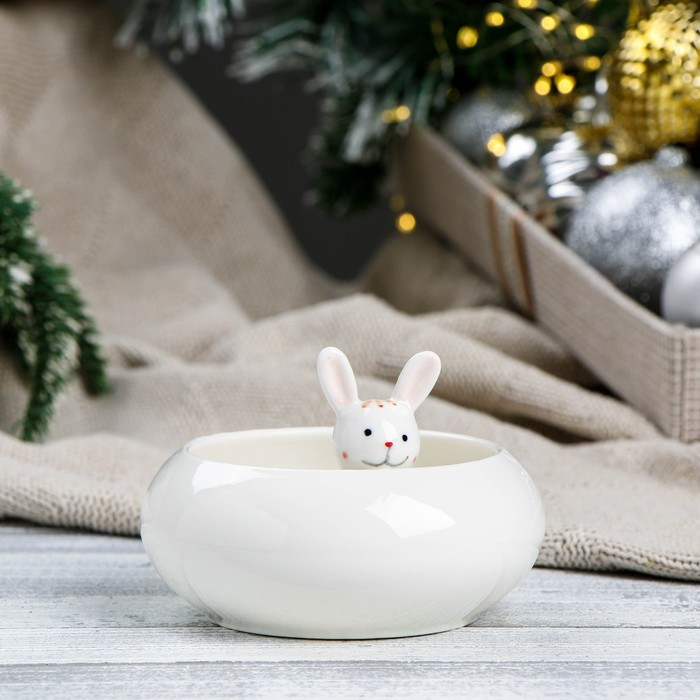 Горшок «Зайчик» | Символ года 2023 | Take it easy