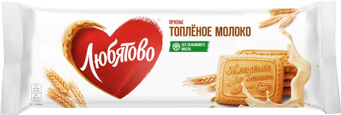 Печенье сахарное «Топленое молоко» | Любятово
