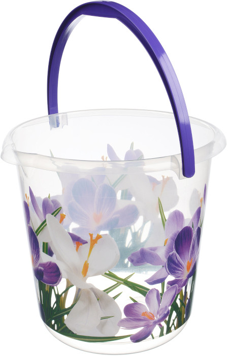 Ведро «Крокусы» | Деко | IDEA