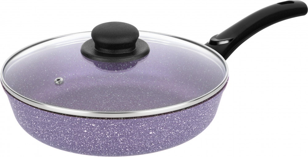 Сковорода с крышкой «Фиолетовый топаз» | Гармония вкуса | Elan Gallery