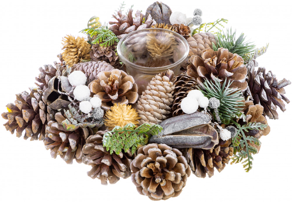 Подсвечник «Снежный лес» | Elan Gallery