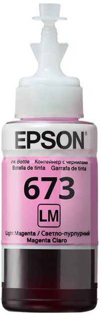 Чернила для принтера 673, цвет светло-пурпурный | Epson