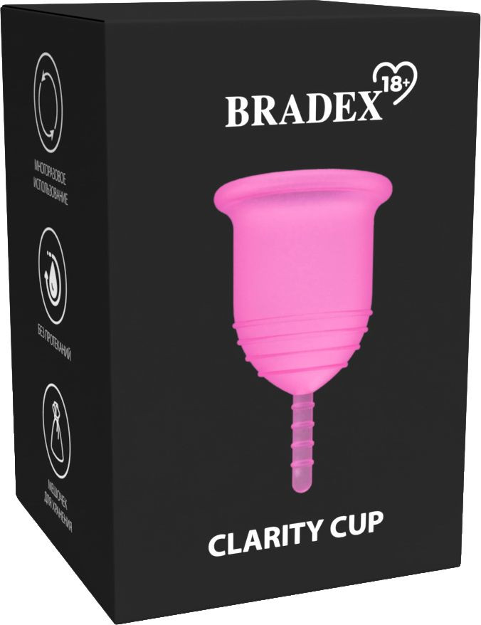 Чаша менструальная | Clarity cup | Bradex