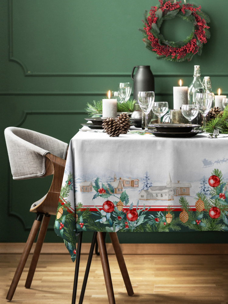 Скатерть «Christmas village» | Унисон