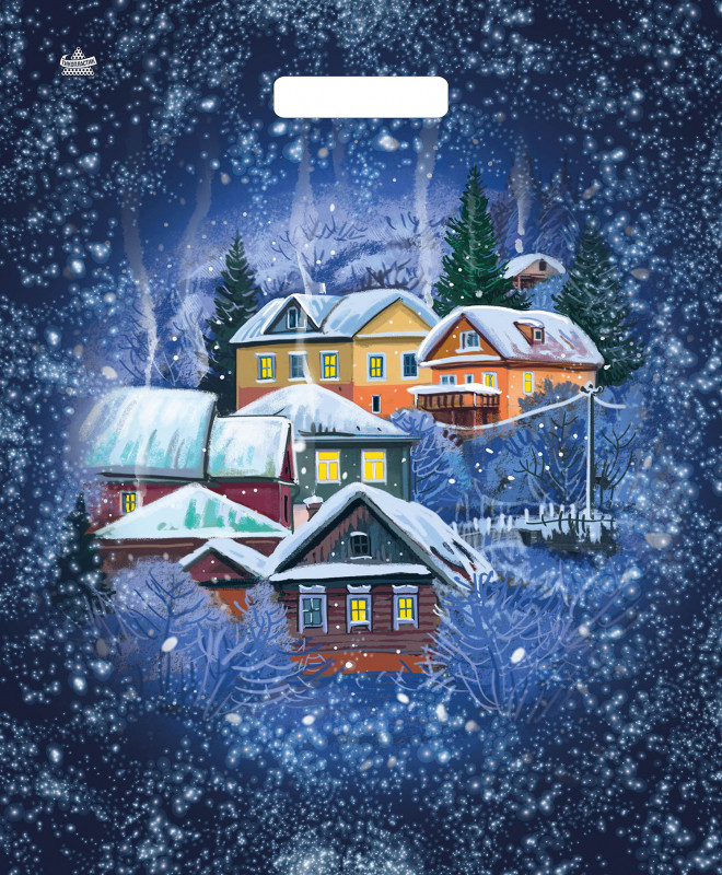 Пакет «Домики» | ТикоПластик