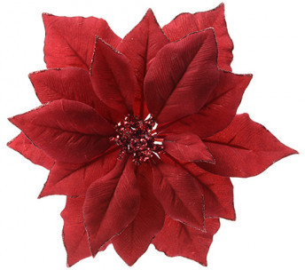Украшение ёлочное «Пуансеттия»