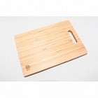 Доска разделочная прямоугольная светлая (бамбуковое дерево)