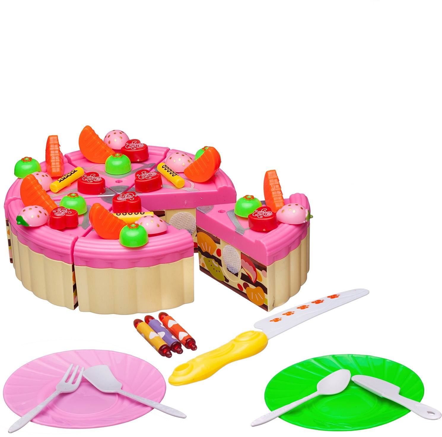 Набор игровой «Торт фруктовый» | Помогаю маме | ABtoys