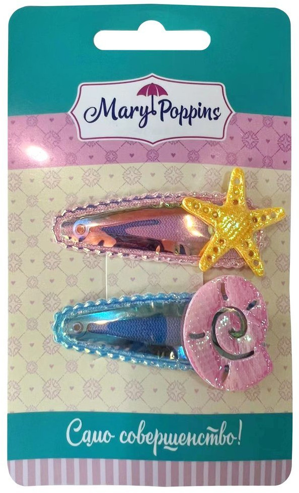 Набор зажимов для волос «Подводный мир» | Mary Poppins