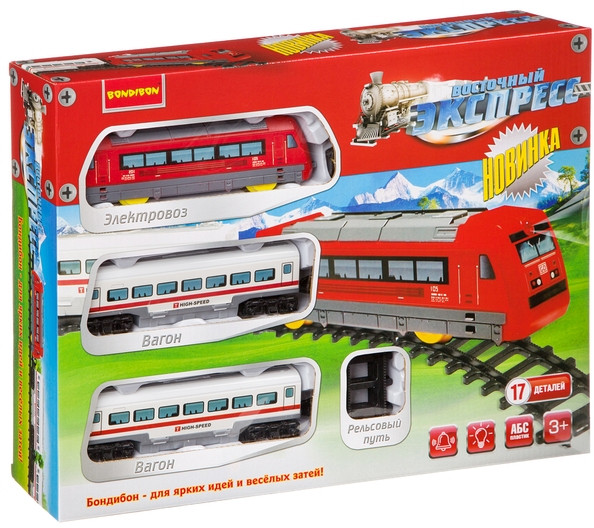 Набор игровой «Железная дорога» | Восточный экспресс | Bondibon