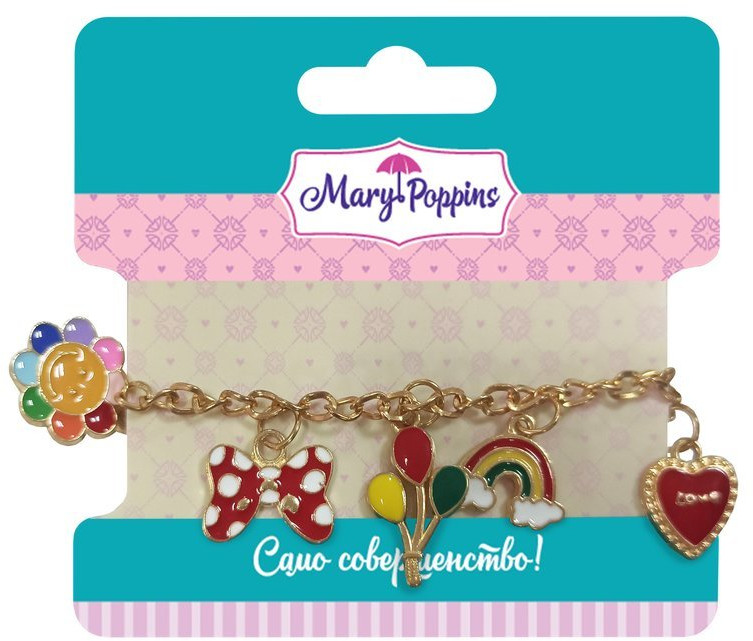 Браслет с подвесками «Радуга» | Mary Poppins