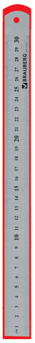 Линейка металлическая | Brauberg