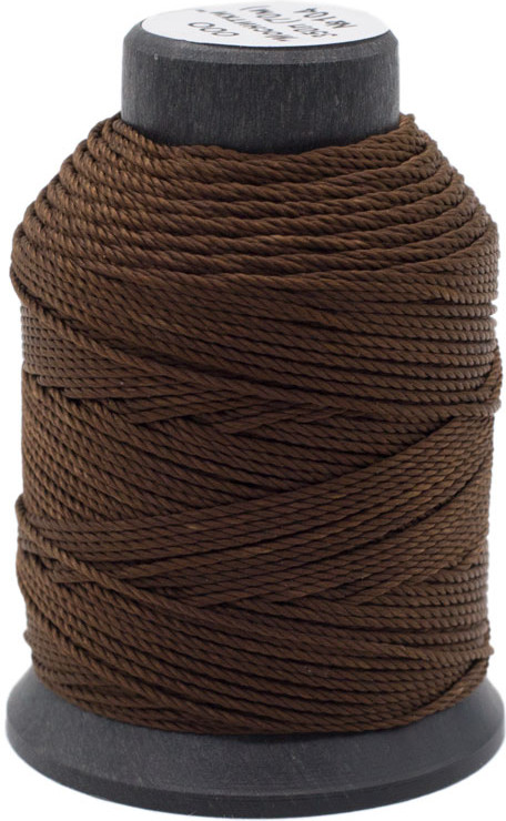 Нить лавсановая, цвет темно-коричневый №104 | Моснитки